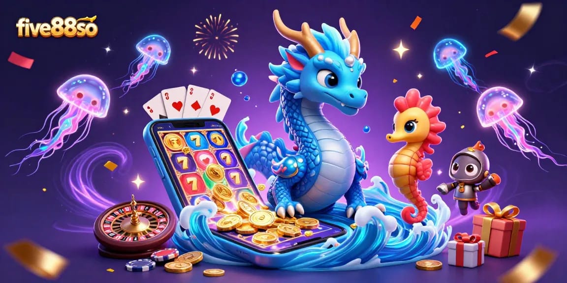 Experience thrilling gameplay at five88so with exciting slot games featuring vibrant dragon themes.